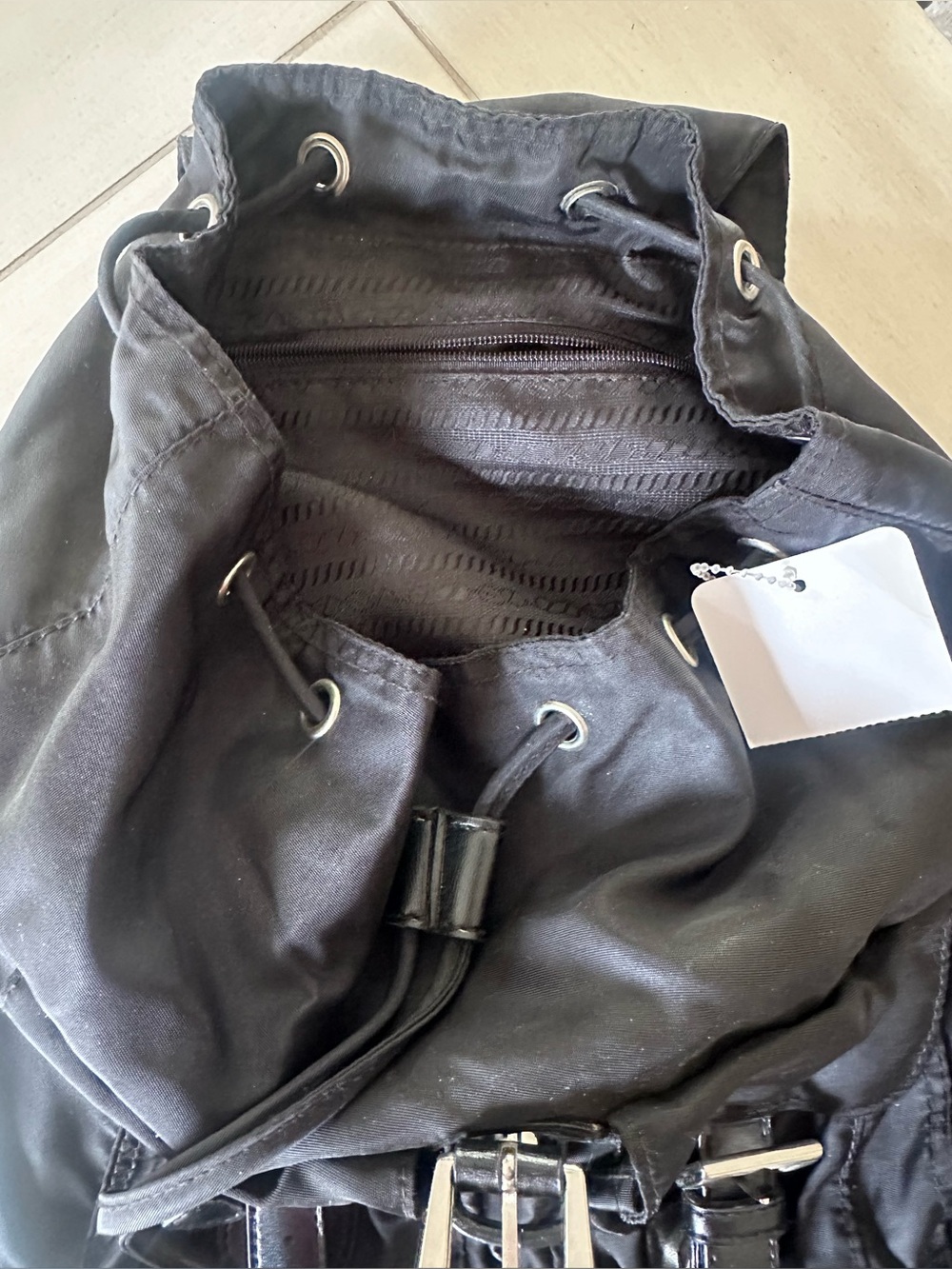 Prada Black Nylon Backpack - Picture 6 of 9